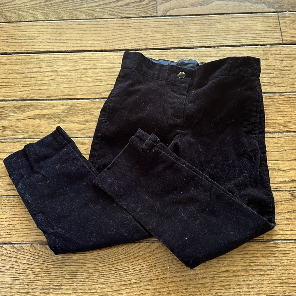 Janie & Jack velour pants